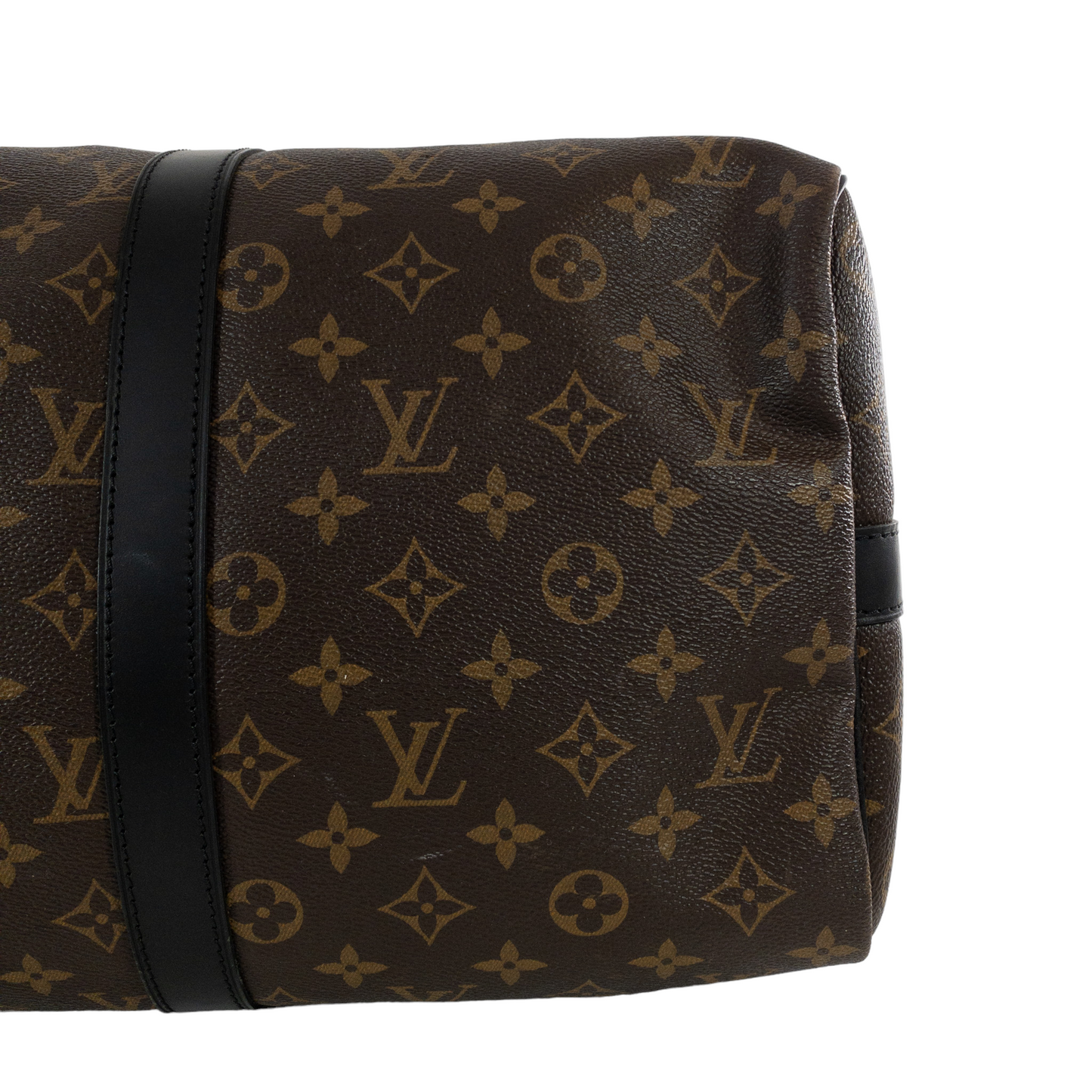 Louis Vuitton Monogram Macassar Keepall 45 Bandouliere