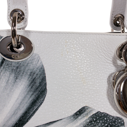 Dior White Secret Garden Diorissimo Tote SHW