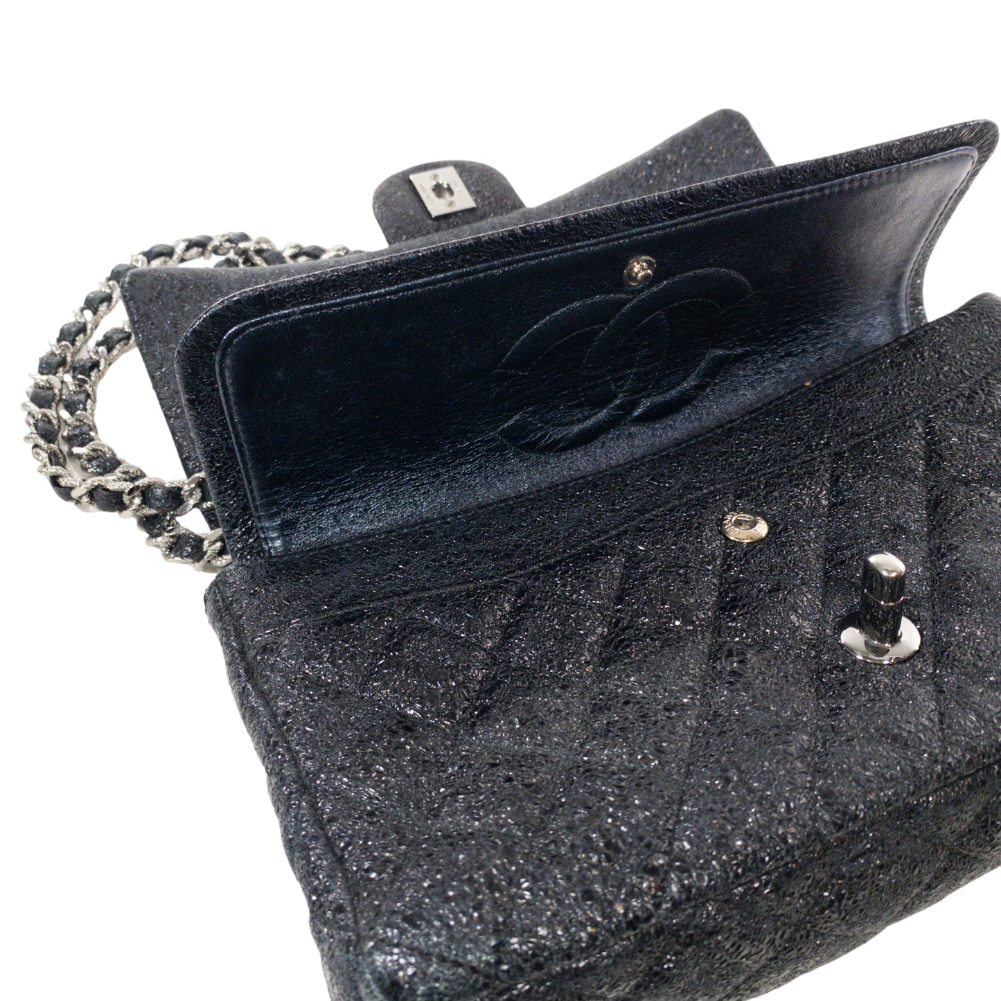 Chanel Black Limited Edition Medium Classic Flap SHW