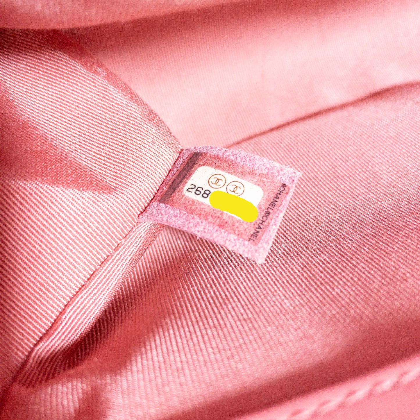 Chanel Pink Chevron Medium Boy RHW