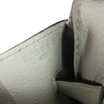 Hermes Gris Neve Togo Birkin 30 PHW