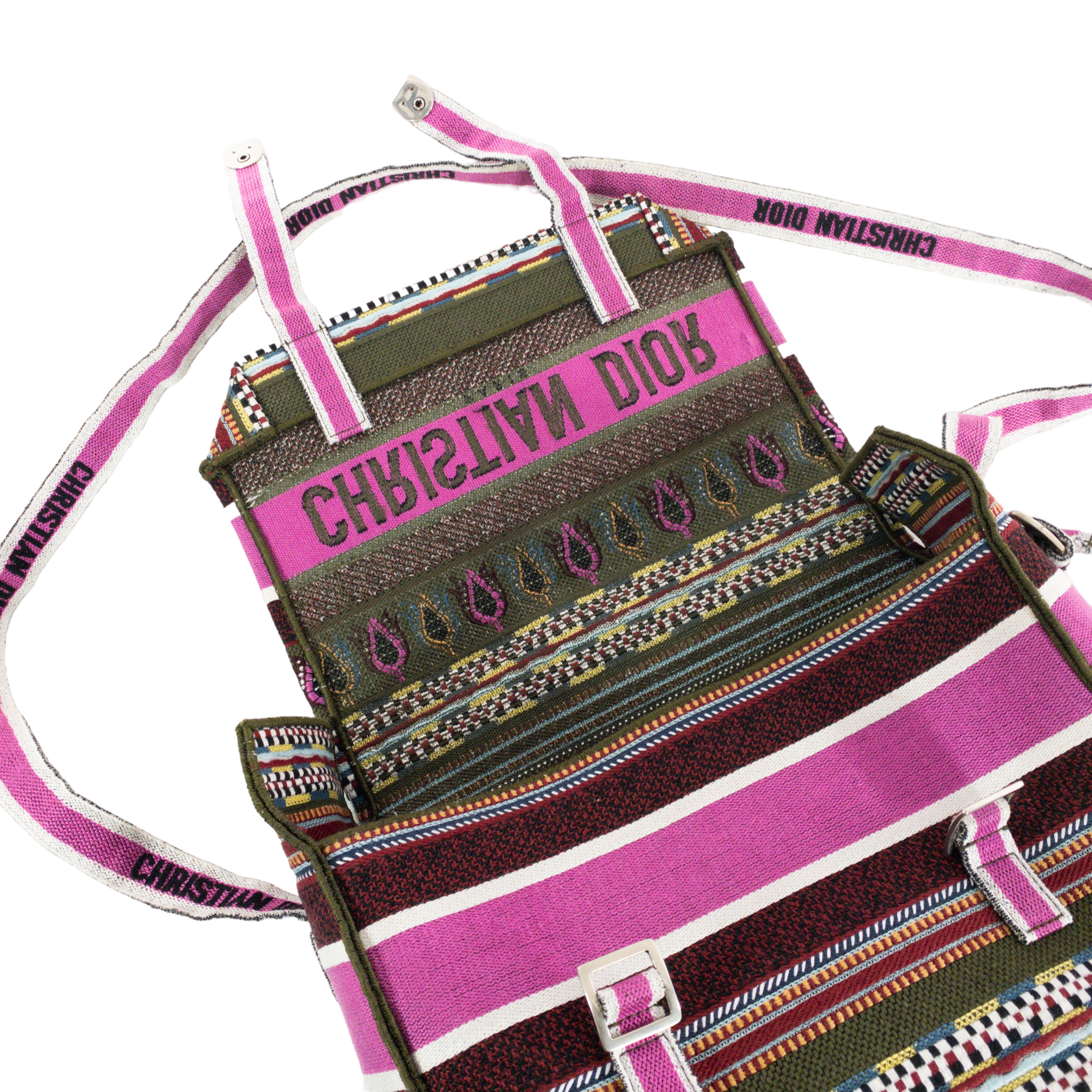 DiorCamp Embroidered Messenger Bag