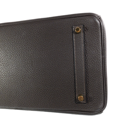 Hermes Chocolate Brown Birkin 35 GHW