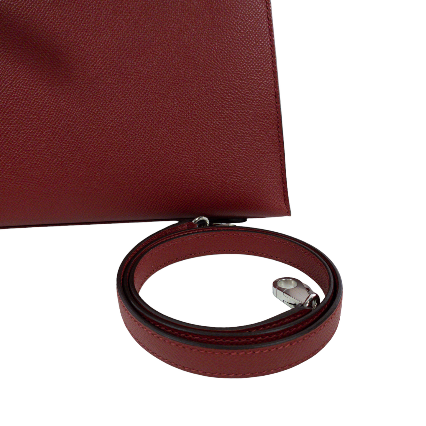 Hermes Rouge Venitienne Kelly 28 Sellier Epsom PHW