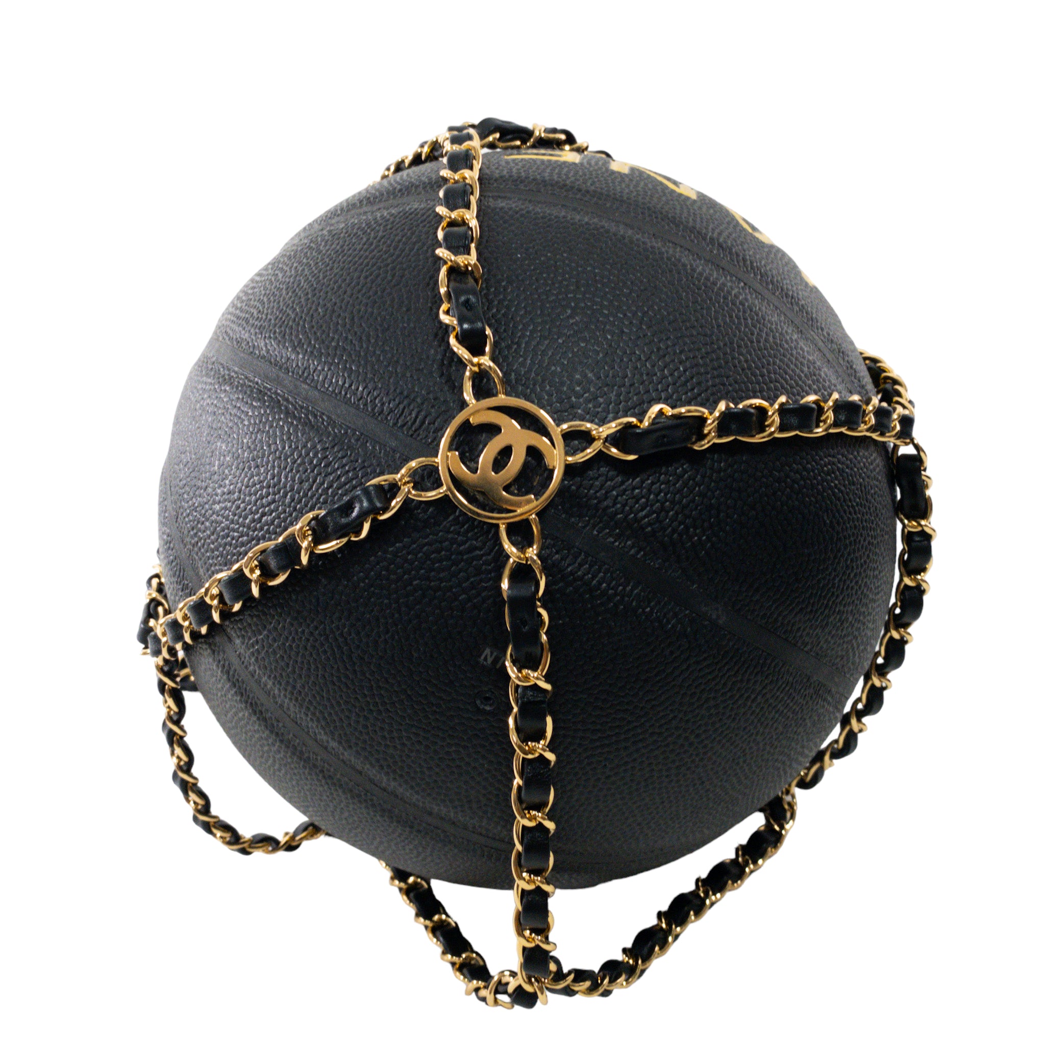 Chanel 2019 Limited Edition Basketball w Chain Harness Consign