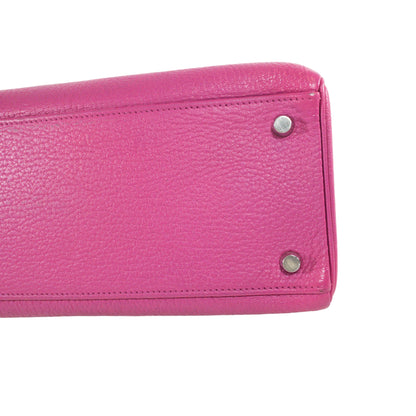 Hermes Kelly 32cm Rose Shocking Chevre PHW