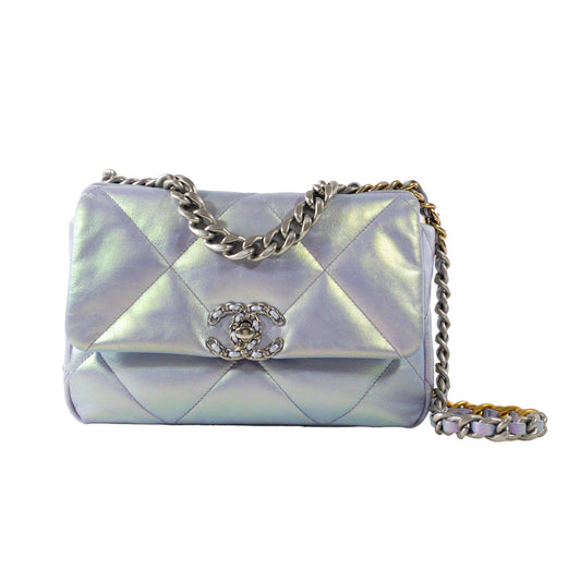 Chanel Medium 19 Iridescent Lavender
