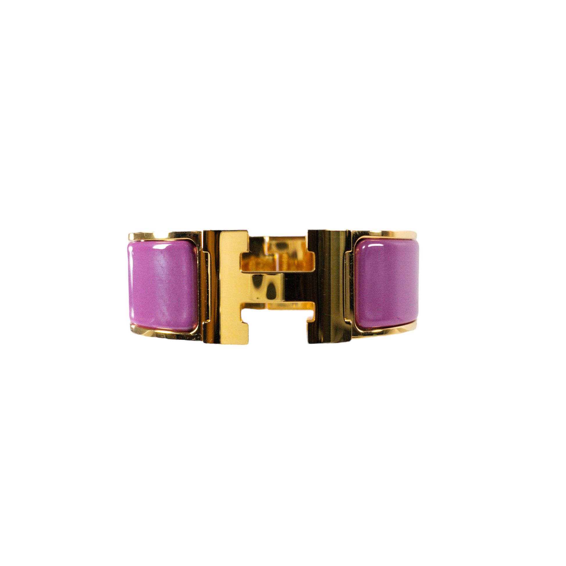 Hermes Rose Azalee Wide Clic H Bracelet GHW – Consign of the Times ™