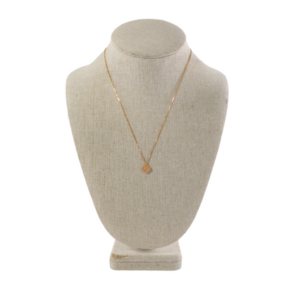 Van Cleef & Arpels Sweet Alhambra Pink Gold Necklace