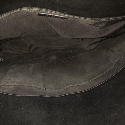 Chanel Navy/Black Quilted Lambskin Shopper Tote RHW