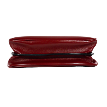 Gucci Red Linea Marina Chain Shoulder Bag
