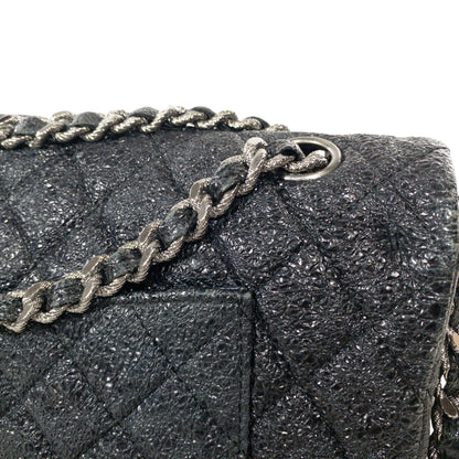 Chanel Black Limited Edition Medium Classic Flap SHW