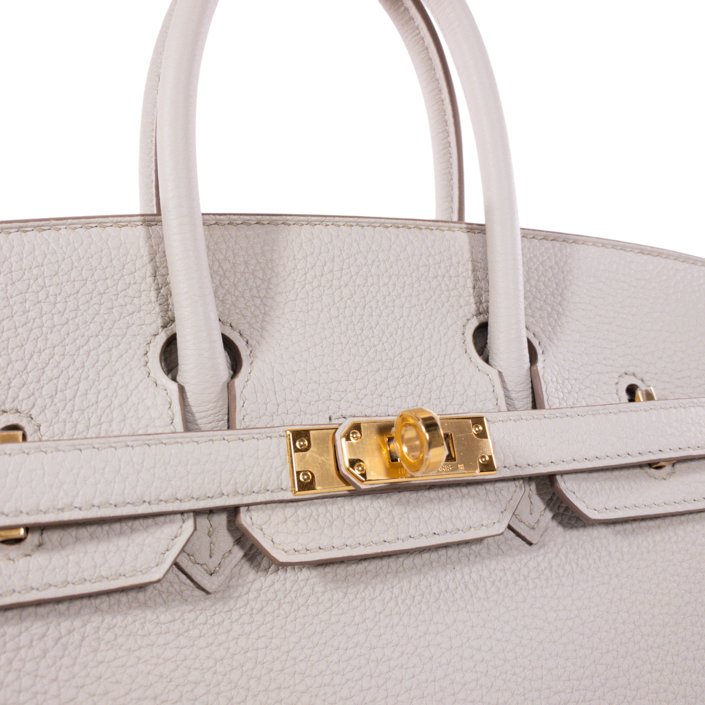 Hermes Beton Birkin 25 GHW