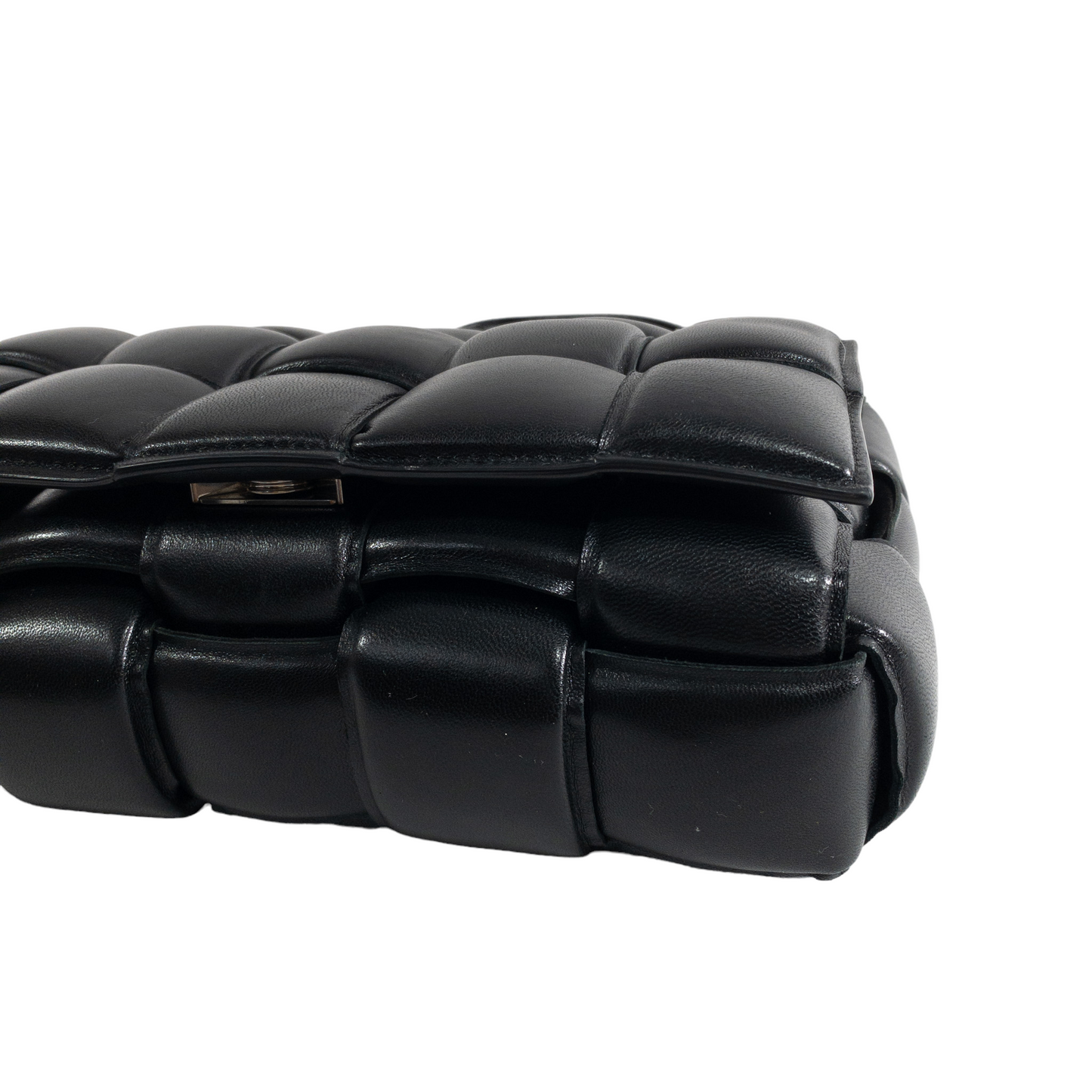 Bottega Veneta Black Padded Cassette Bag