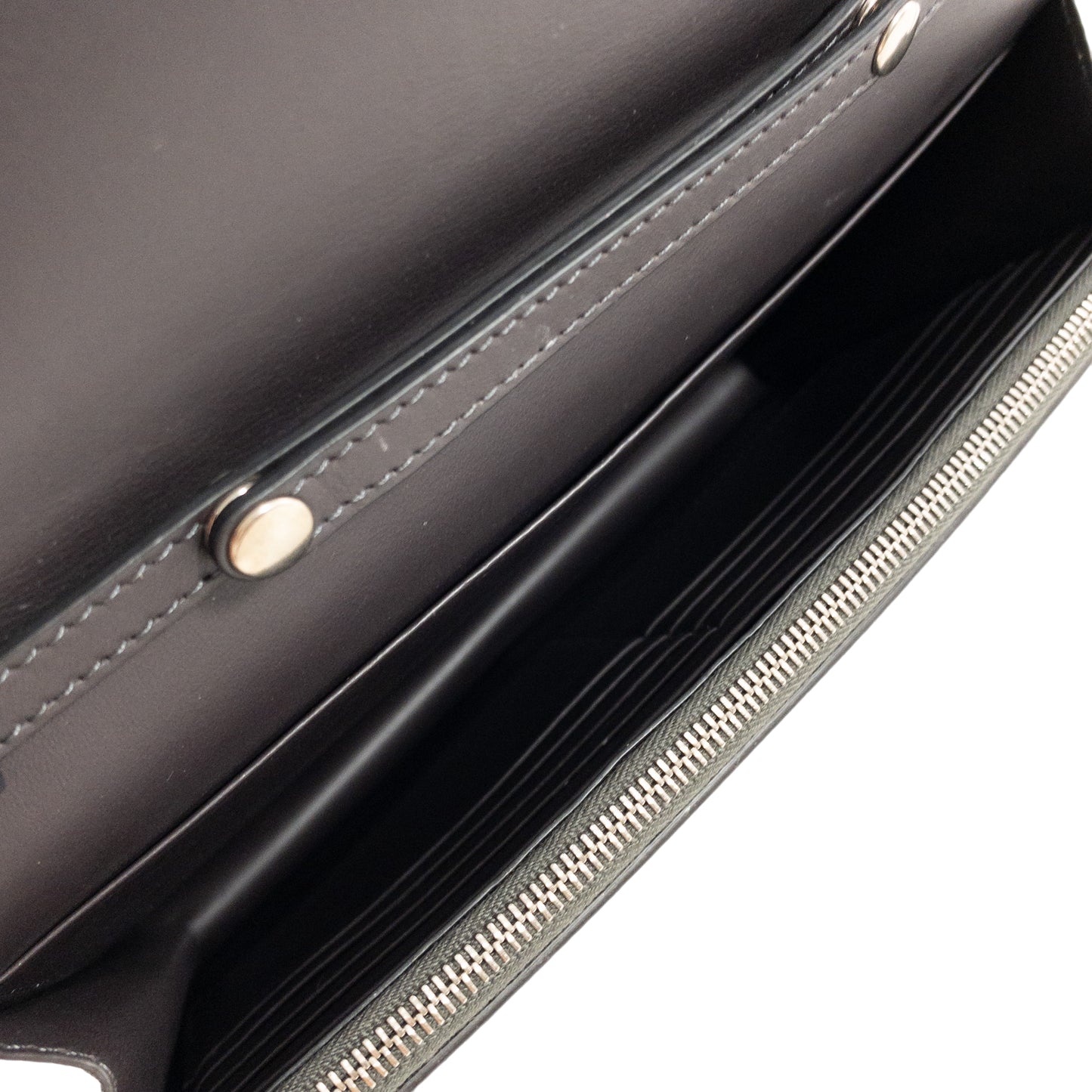 Celine Pink Gray Frame Chain Wallet