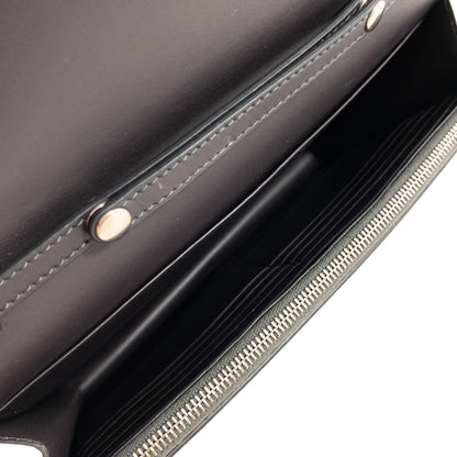 Celine Pink Gray Frame Chain Wallet