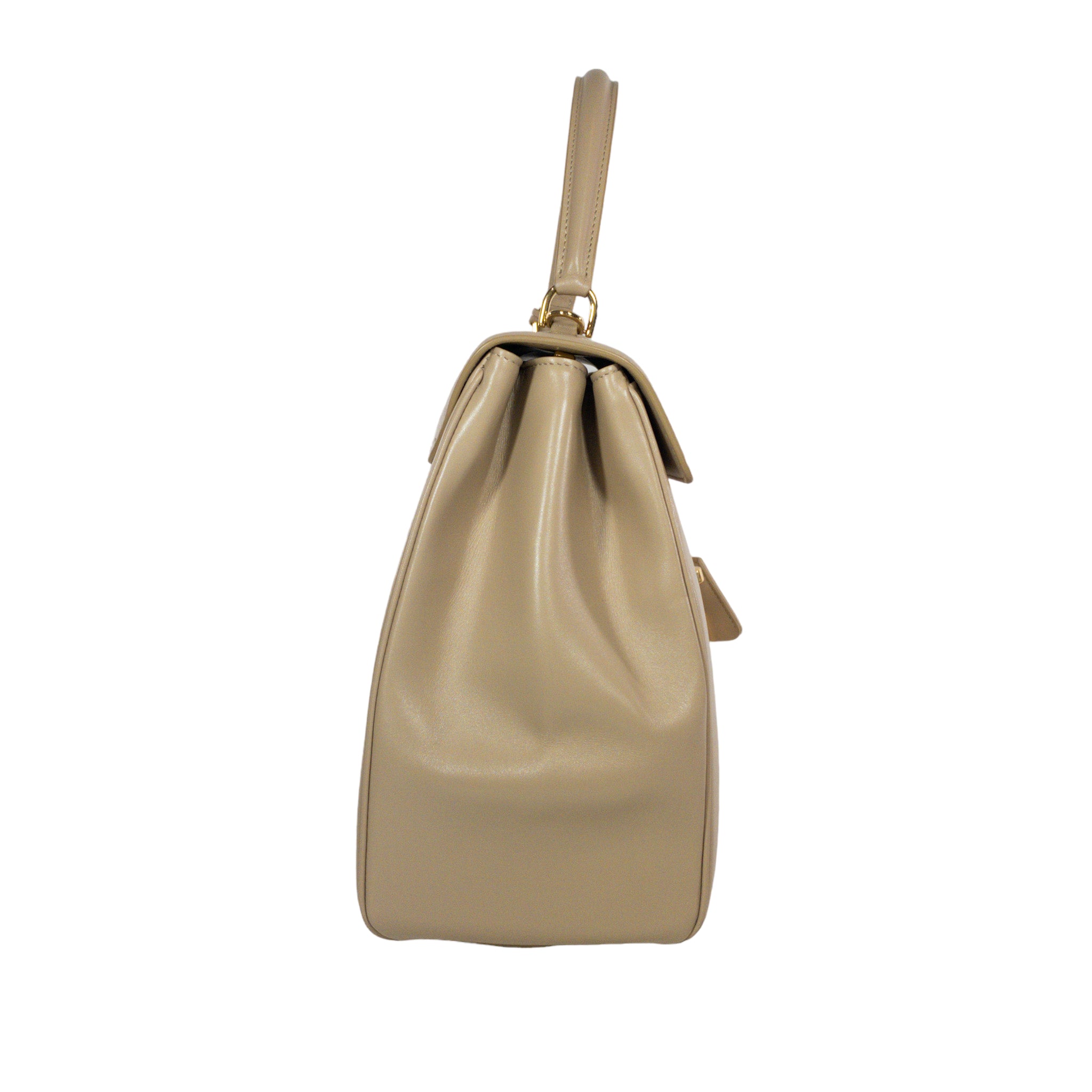 Celine Beige 16 Top Handle Tote