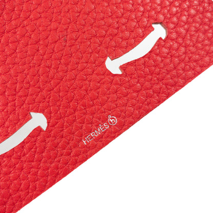 Hermes 'Petite H' Leather Bag Charm