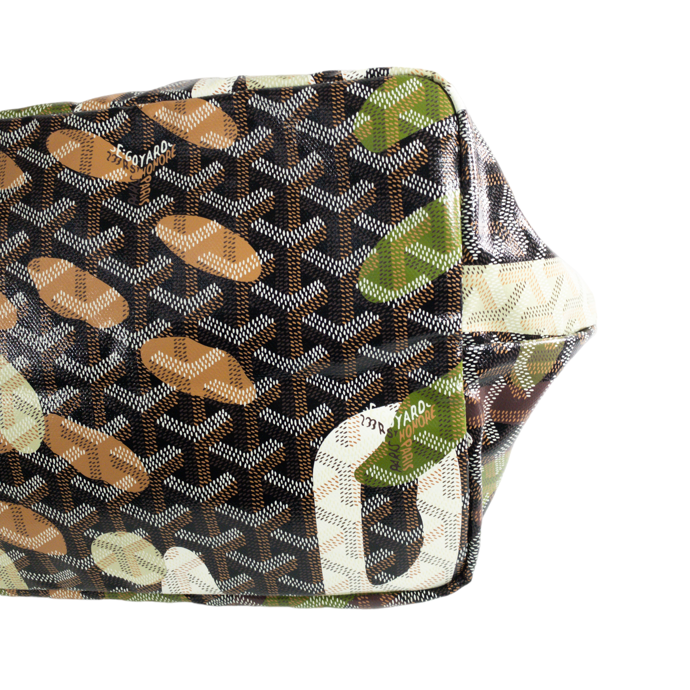 Goyard Limited Edition Lettres Camouflage  St Louis GM