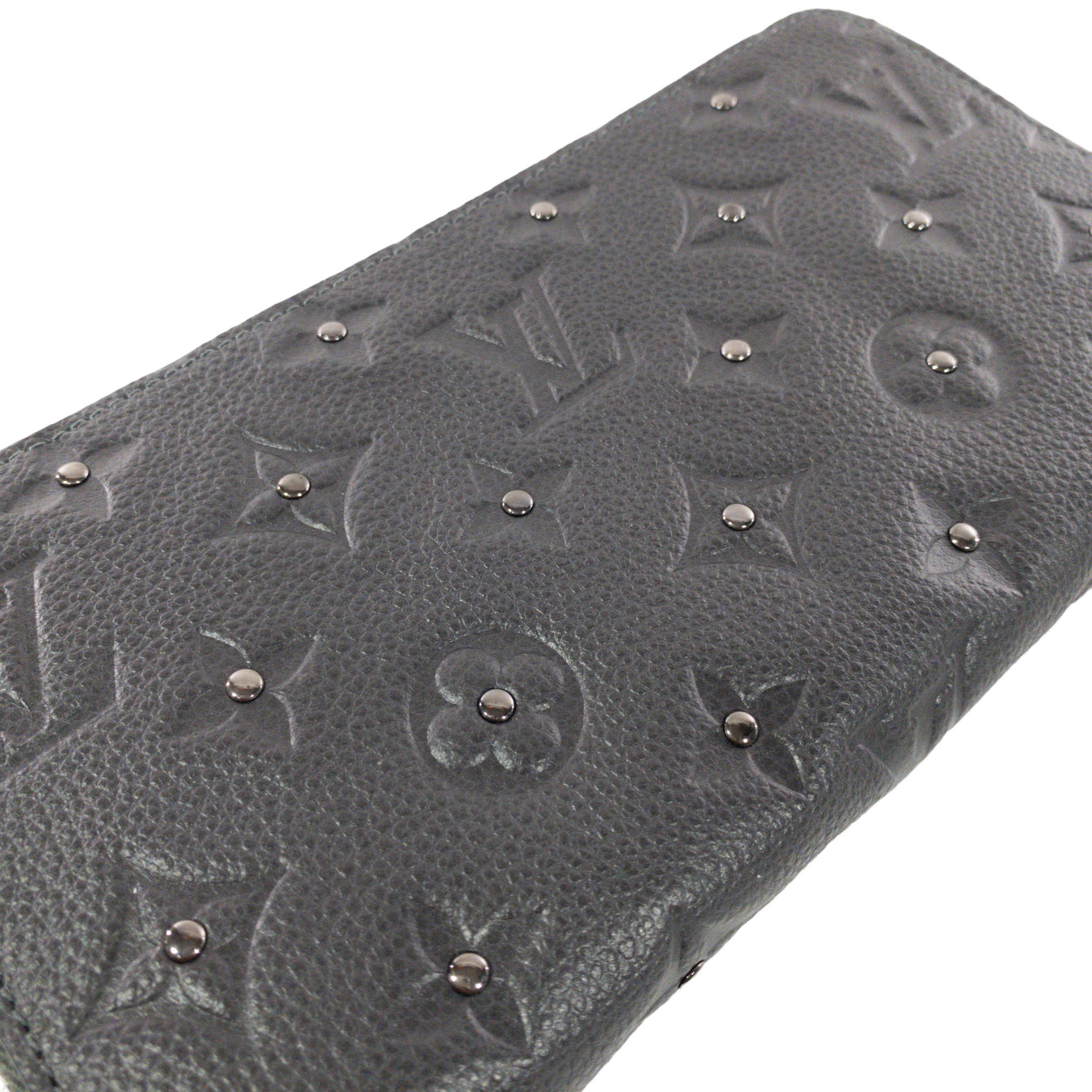 Louis Vuitton Graphite Empriente Studded Zippy Wallet