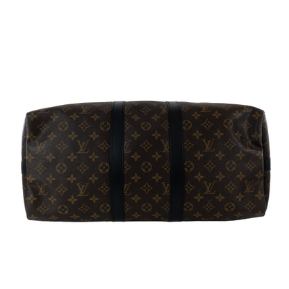 Louis Vuitton Monogram Macassar Keepall 45 Bandouliere