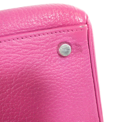 Hermes Kelly 32cm Rose Shocking Chevre PHW
