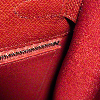 Hermes Rouge Venitienne Kelly 28 Sellier Epsom PHW