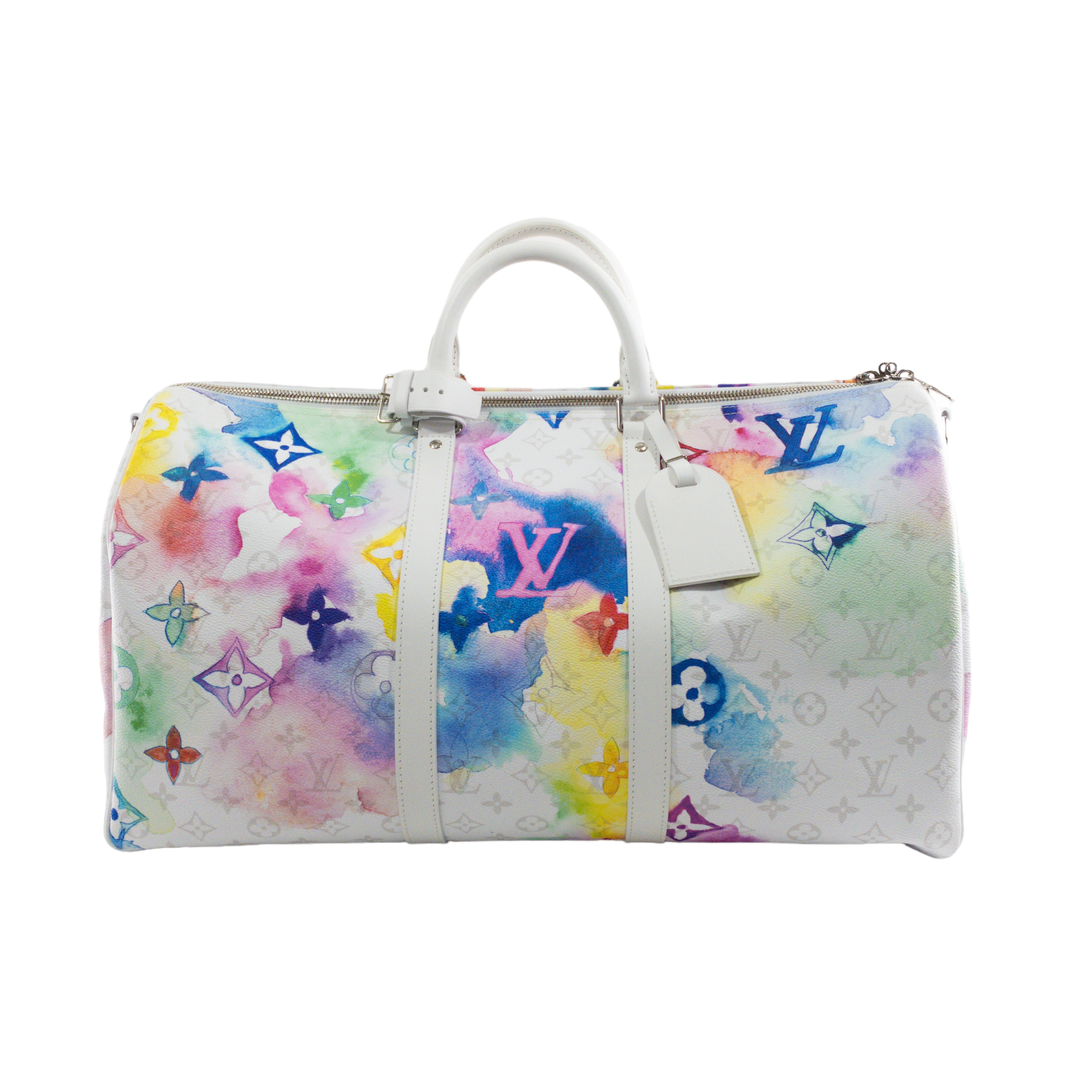 Louis Vuitton Watercolor Monogram Keepall 50 – Consign of the Times ™