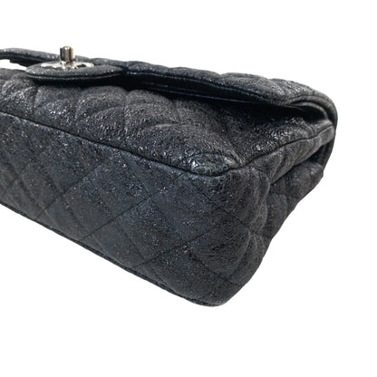 Chanel Black Limited Edition Medium Classic Flap SHW