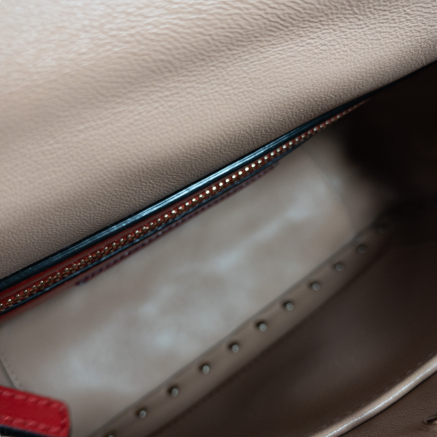 Valentino Medium Poudre Spike Bag