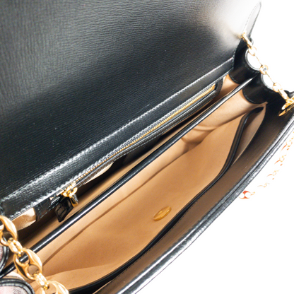 Gucci Red Linea Marina Chain Shoulder Bag