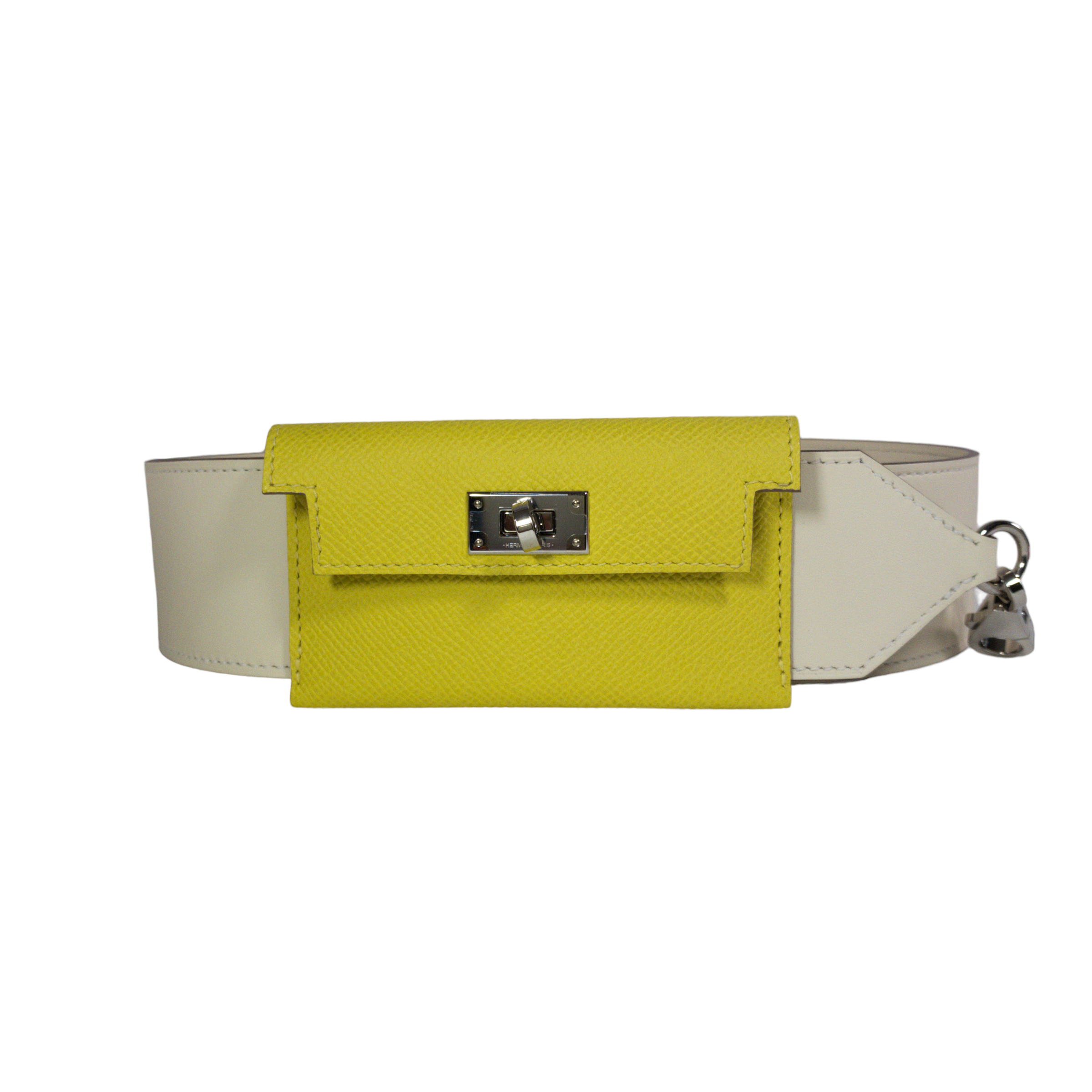 Hermes Pocket Kelly Nata / Lime PHW