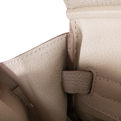 Hermes Craie Togo Birkin 30 RGHW