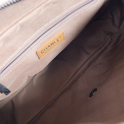 Chanel Blush Glazed Leather Large Flap