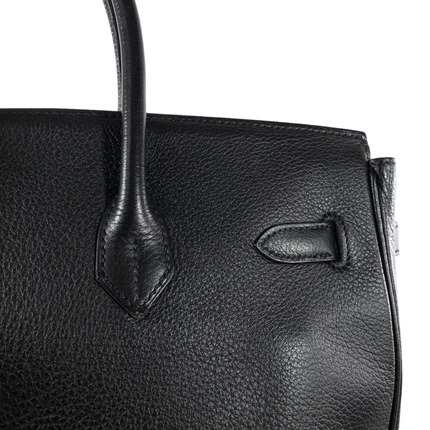 Hermes Black Birkin Vintage Shooting Star GHW