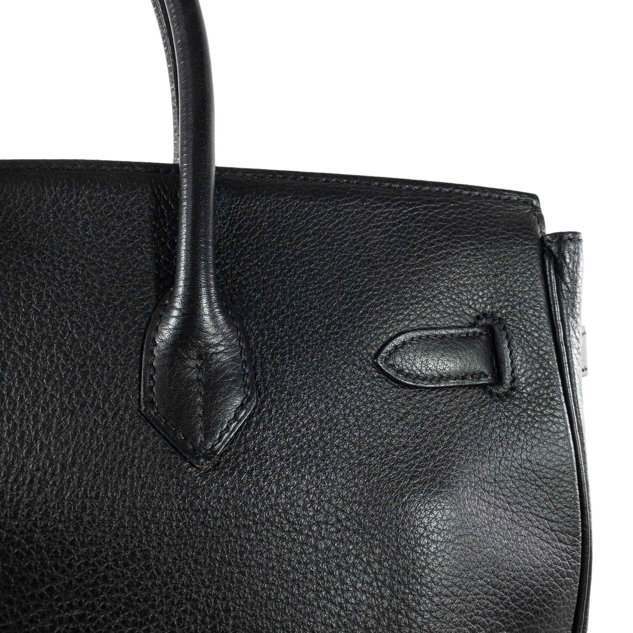 Hermes Black Birkin Vintage Shooting Star GHW