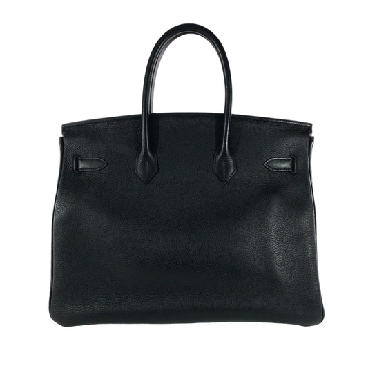 Hermes Black Birkin Vintage Shooting Star GHW