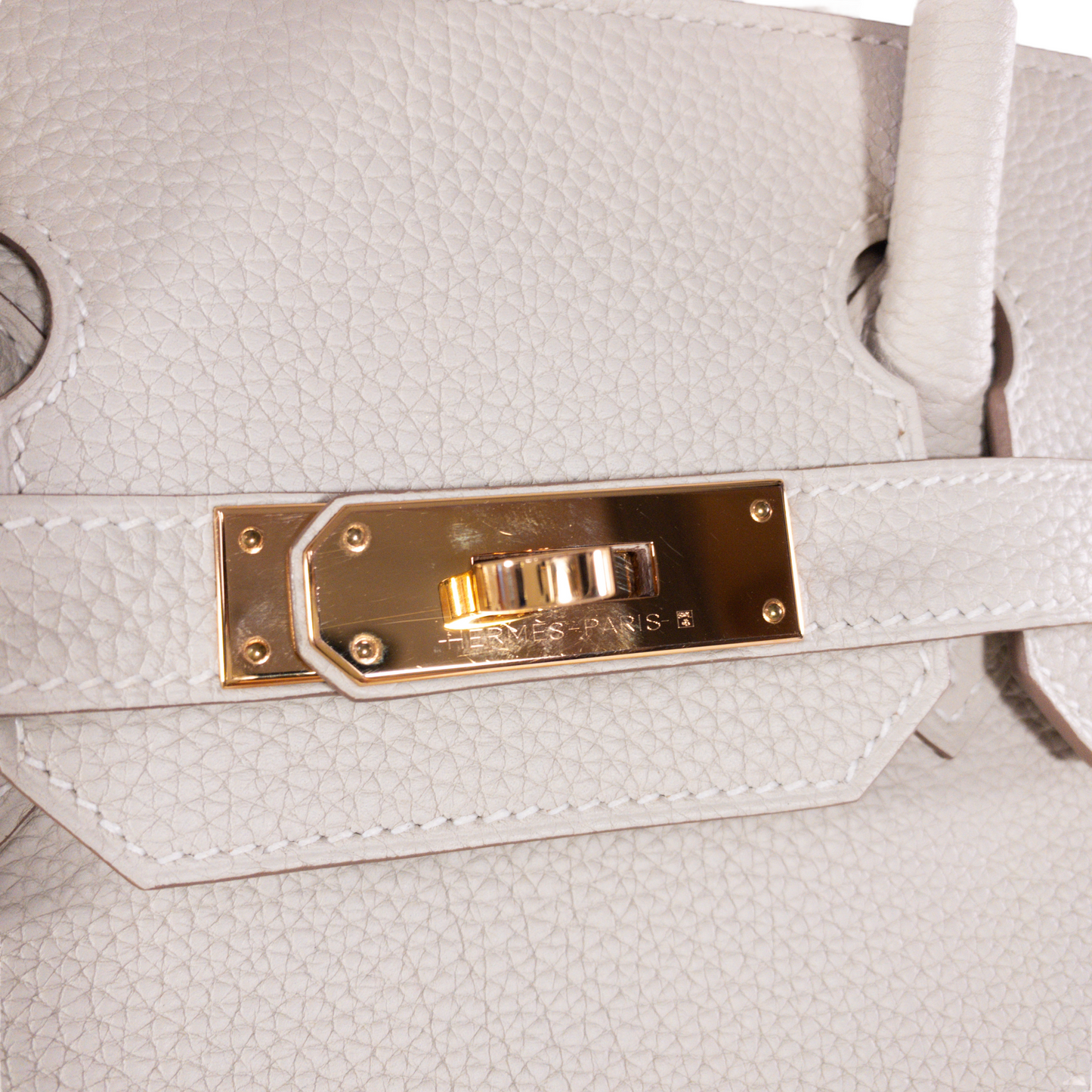 Hermes Craie Togo Birkin 30 RGHW