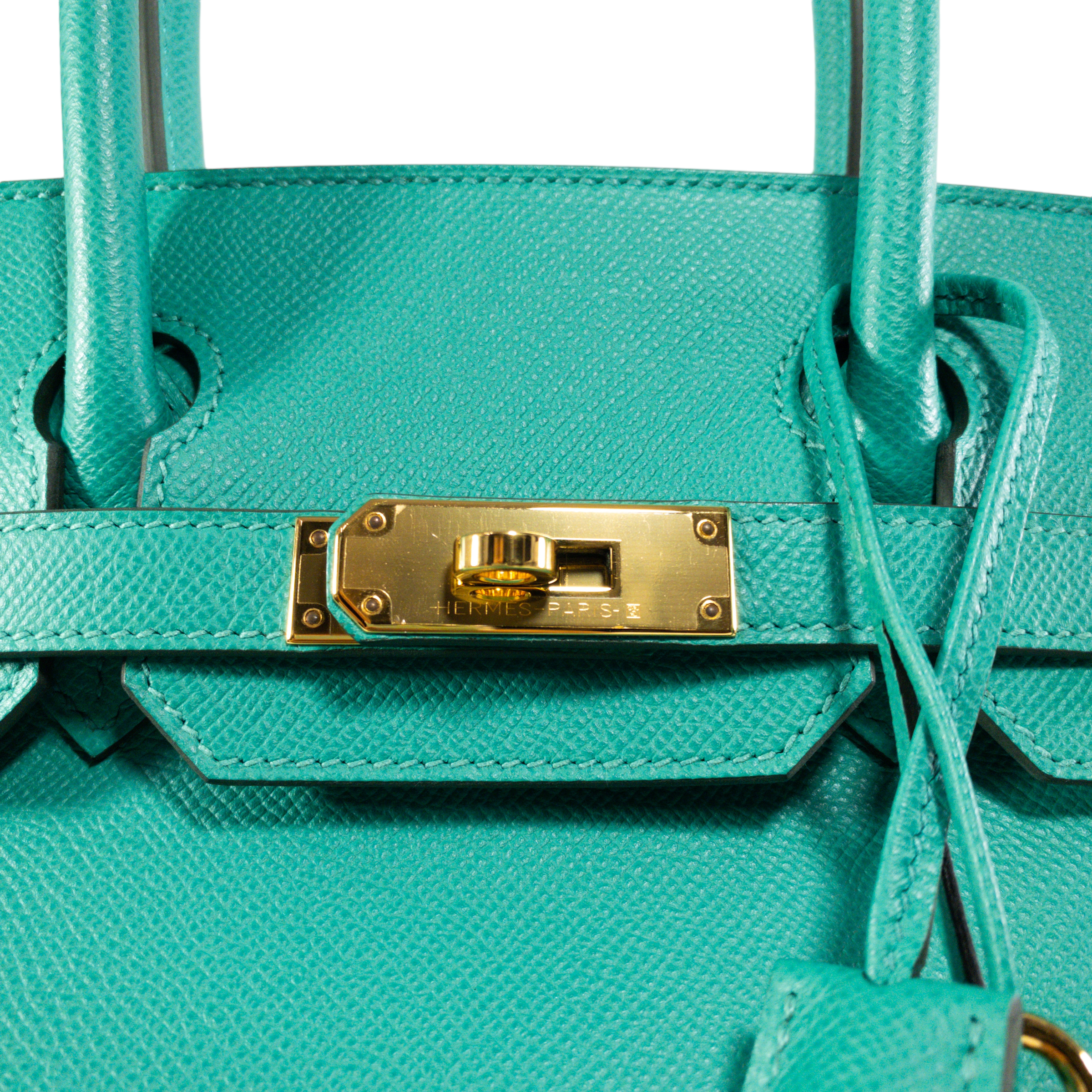 Hermes Vert Verone Birkin 30cm Epsom GHW