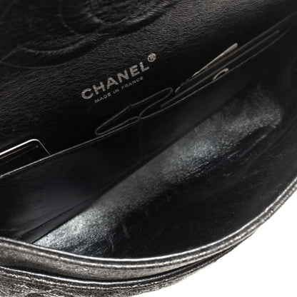 Chanel Black Limited Edition Medium Classic Flap SHW