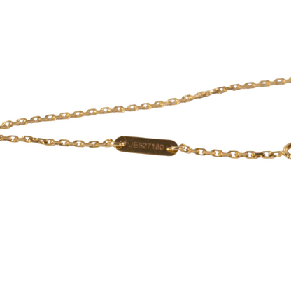 Van Cleef & Arpels Sweet Alhambra Pink Gold Necklace