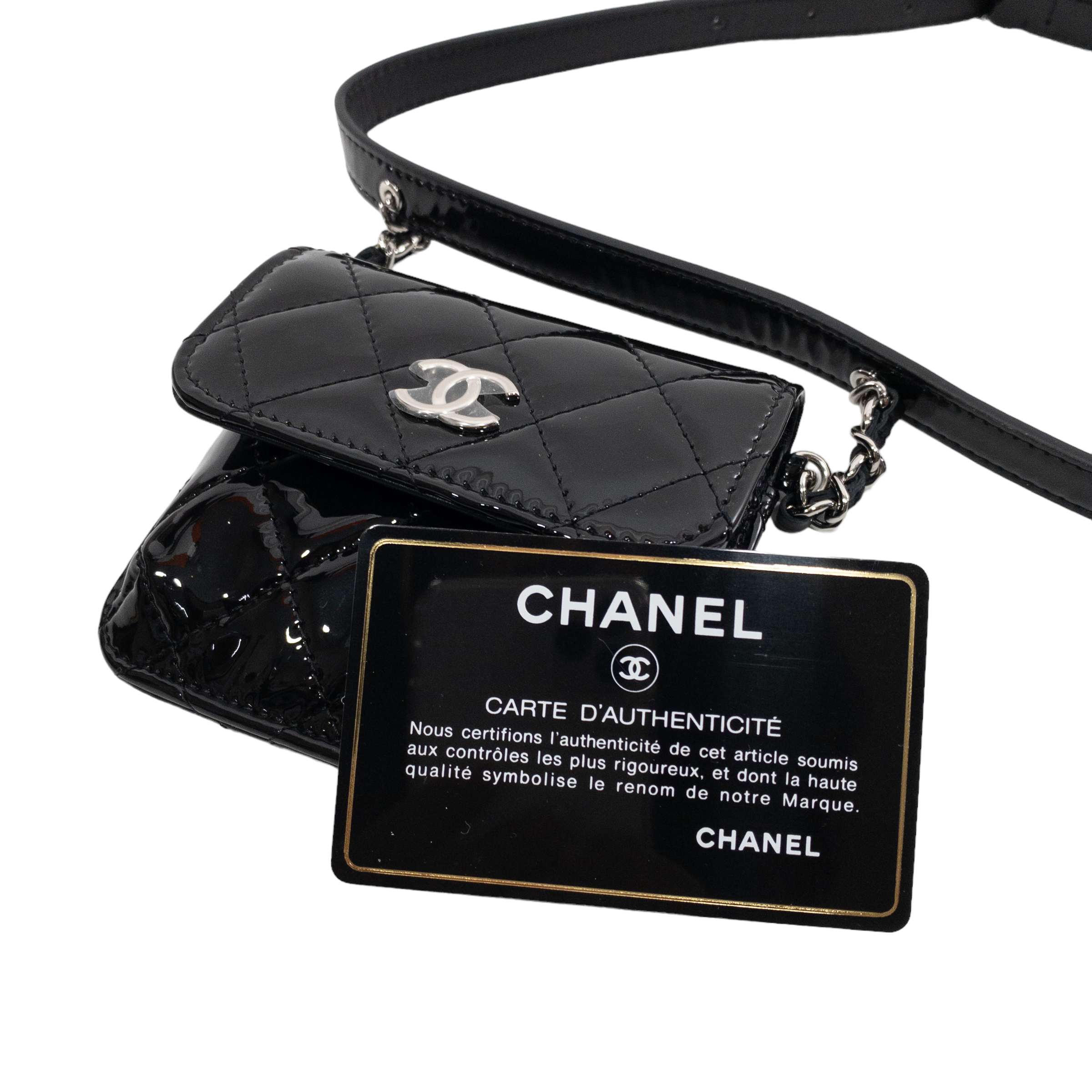 Chanel bum bag Black Leather ref.799434 - Joli Closet