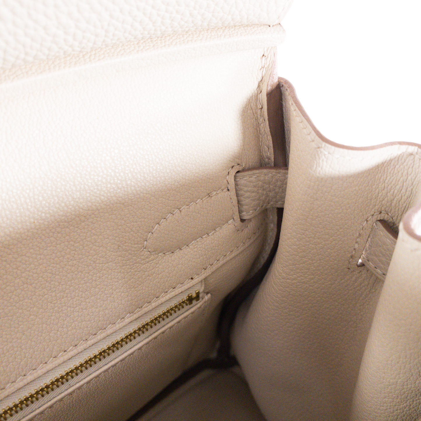 Hermes Craie Togo Birkin 30 RGHW