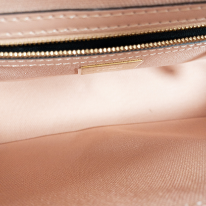 Fendi Blush Zucca Canvas Baguette