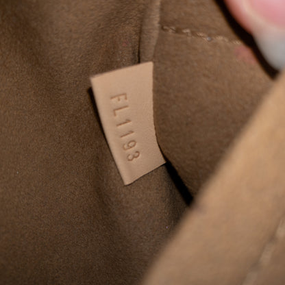 Louis Vuitton Velvet Embroidered Deauville Cube