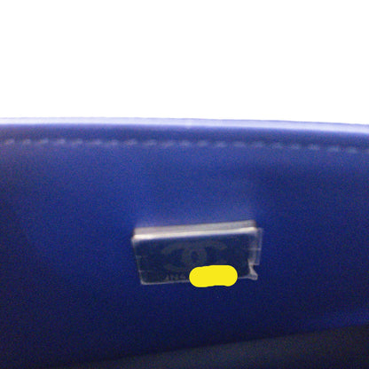 Chanel Royal Blue Caviar Medium Flap SHW
