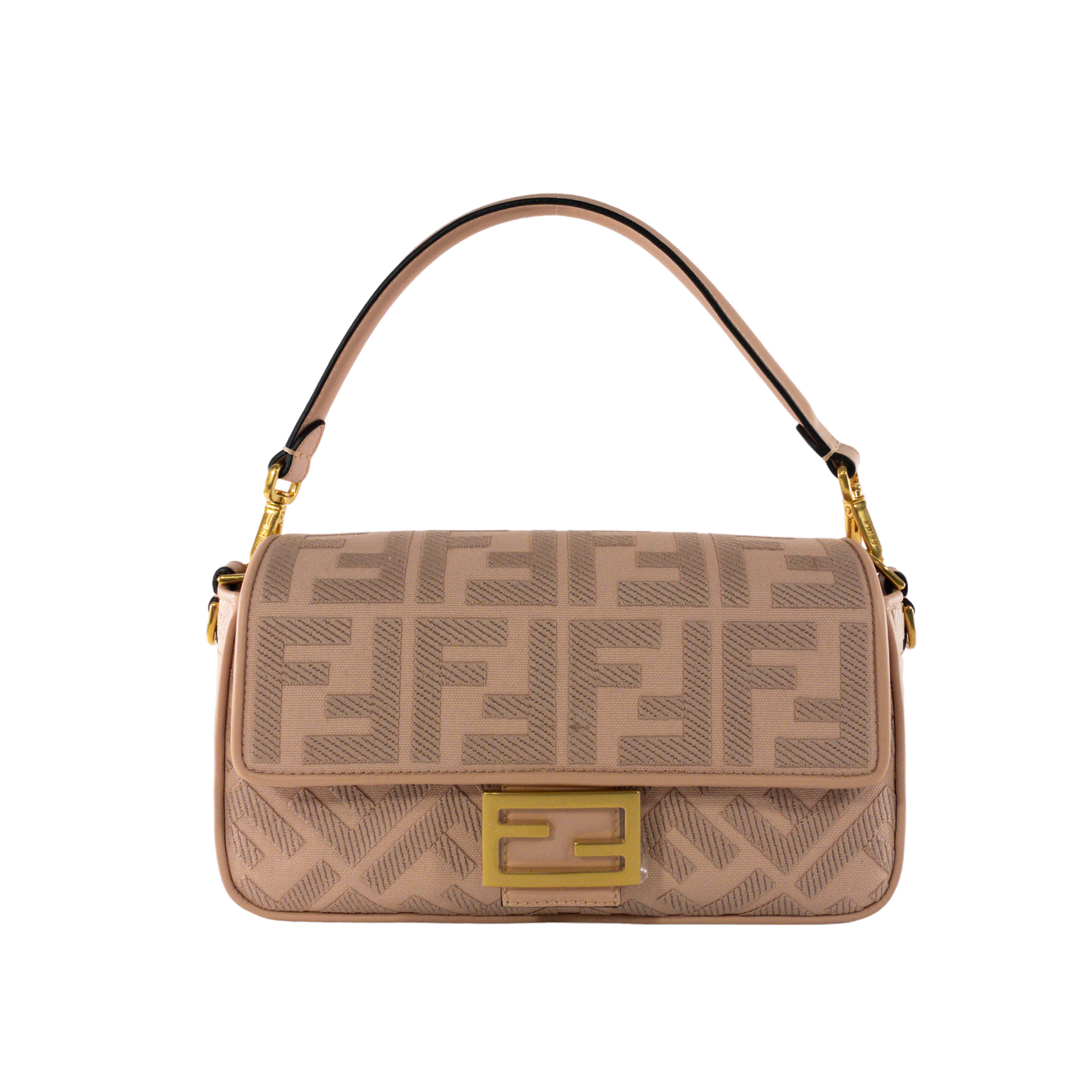 Fendi Blush Zucca Canvas Baguette – Consign of the Times ™