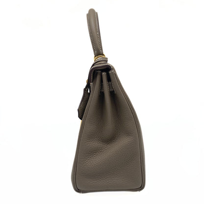 Hermes Kelly 25 Etoupe Togo Gold Hardware