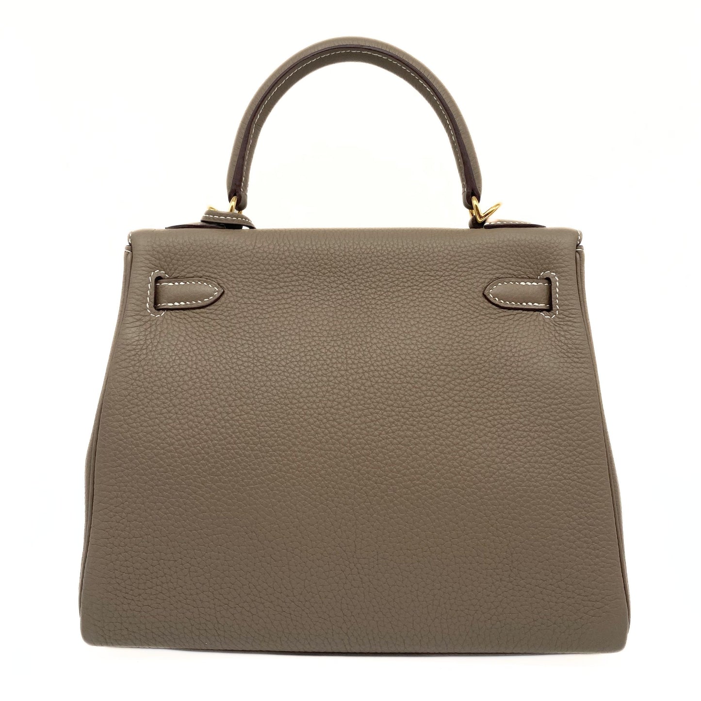 Hermes Kelly 25 Etoupe Togo Gold Hardware