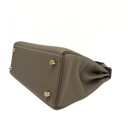 Hermes Kelly 25 Etoupe Togo Gold Hardware